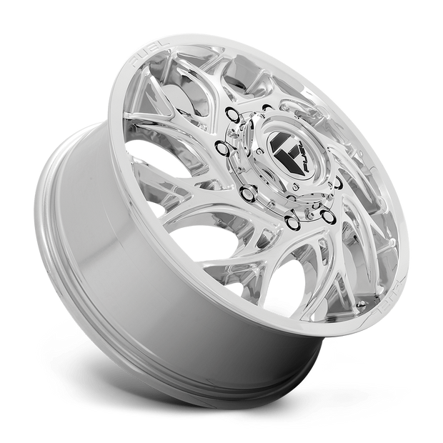 Fuel Wheels D740 Runner Dually 22x8.25 Chrome -220mm ET 154.3mm CB 8x210