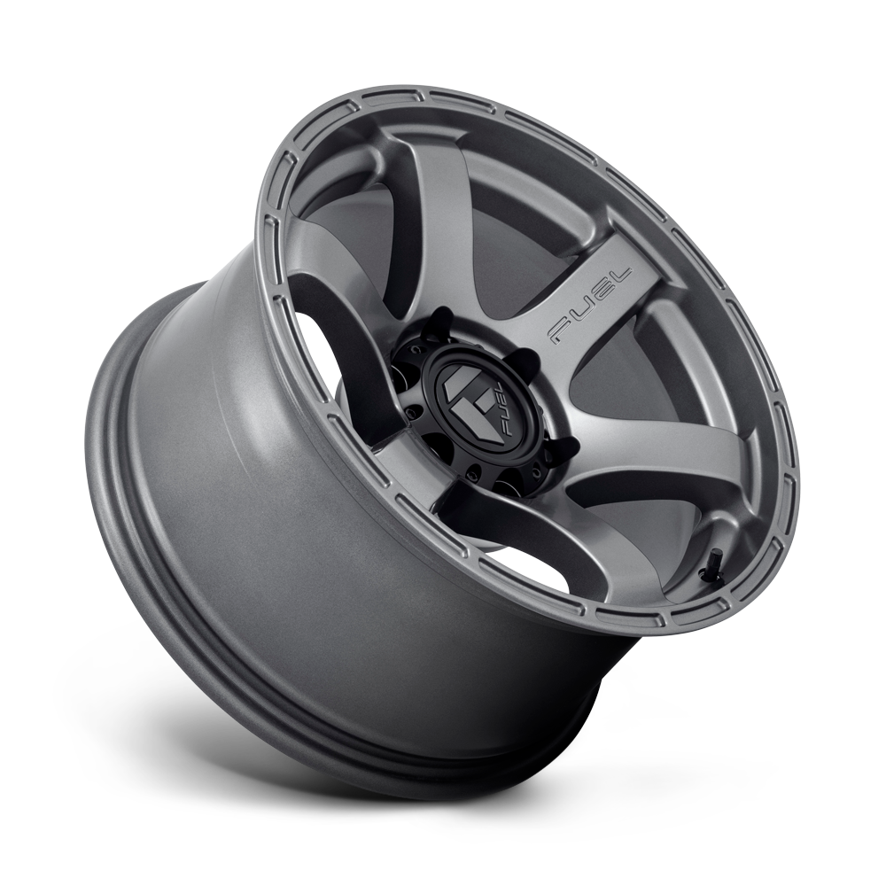 Fuel Wheels D767 Rush 17x9 Matte Gun Metal -12mm ET 106.1mm CB 6x139.7