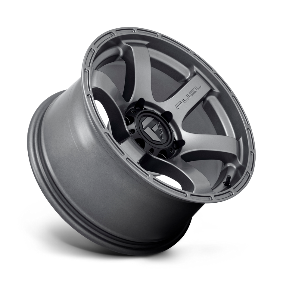 Fuel Wheels D767 Rush 17x9 Matte Gun Metal -12mm ET 106.1mm CB 6x139.7