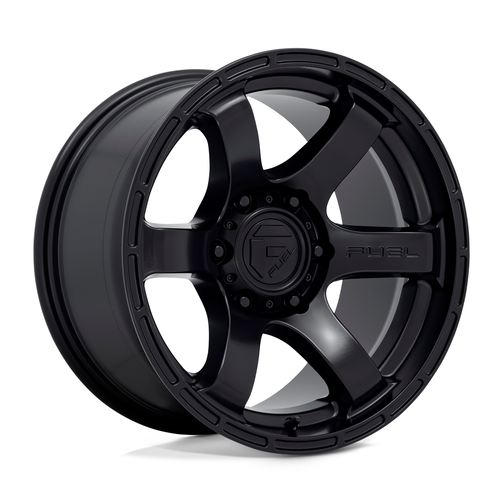 Fuel Wheels D766 Rush 17x9 Satin Black -12mm ET 106.1mm CB 6x139.7