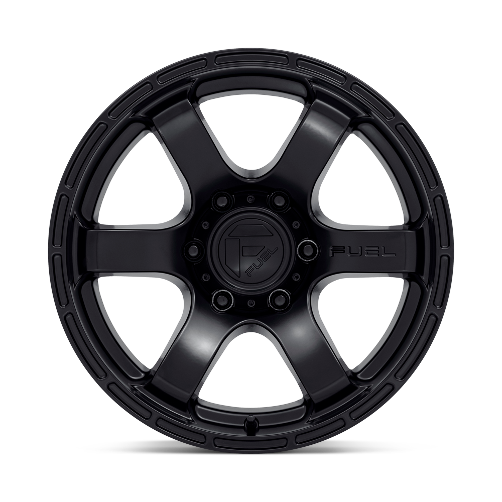 Fuel Wheels D766 Rush 17x9 Satin Black -12mm ET 106.1mm CB 6x139.7