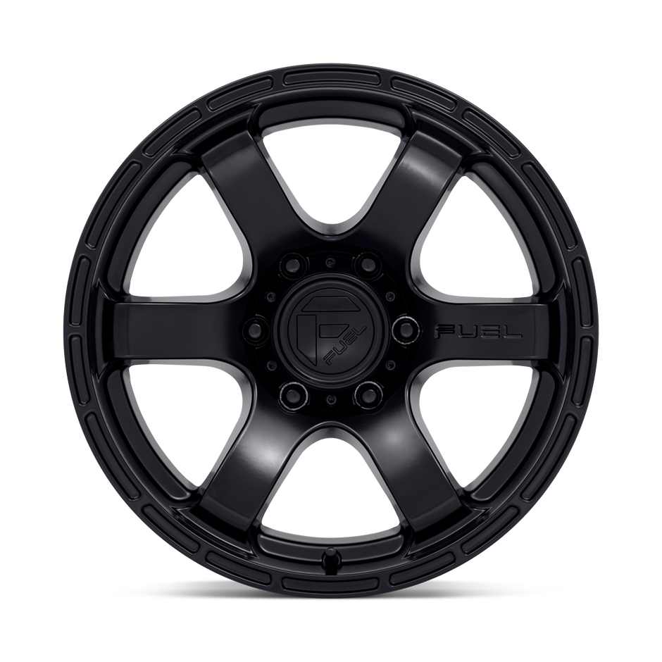 Fuel Wheels D766 Rush 17x9 Satin Black -12mm ET 106.1mm CB 6x139.7