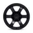 Fuel Wheels D766 Rush 17x9 Satin Black -12mm ET 106.1mm CB 6x139.7