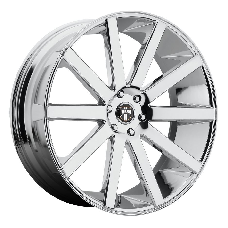 DUB Wheels S005 28x10 Chrome Plated 30mm ET 87.1mm CB 6x135