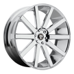 DUB Wheels S005 28x10 Chrome Plated 30mm ET 87.1mm CB 6x135