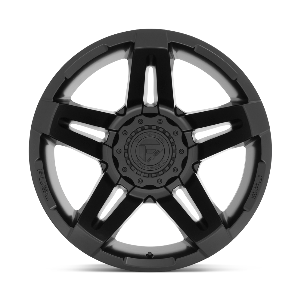 Fuel Wheels D763 SFJ 20x10 Matte Black -18mm ET 71.5mm CB Custom BP