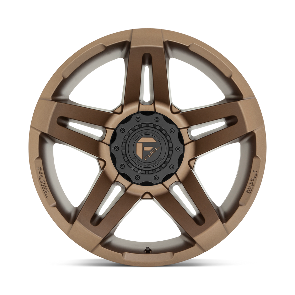 Fuel Wheels D765 SFJ 20x10 Matte Bronze -18mm ET 71.5mm CB Custom BP