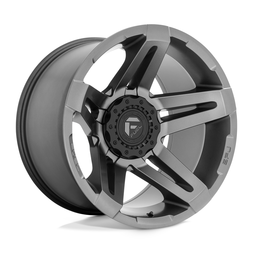 Fuel Wheels D764 SFJ 20x10 Matte Gunmetal -18mm ET 71.5mm CB Custom BP