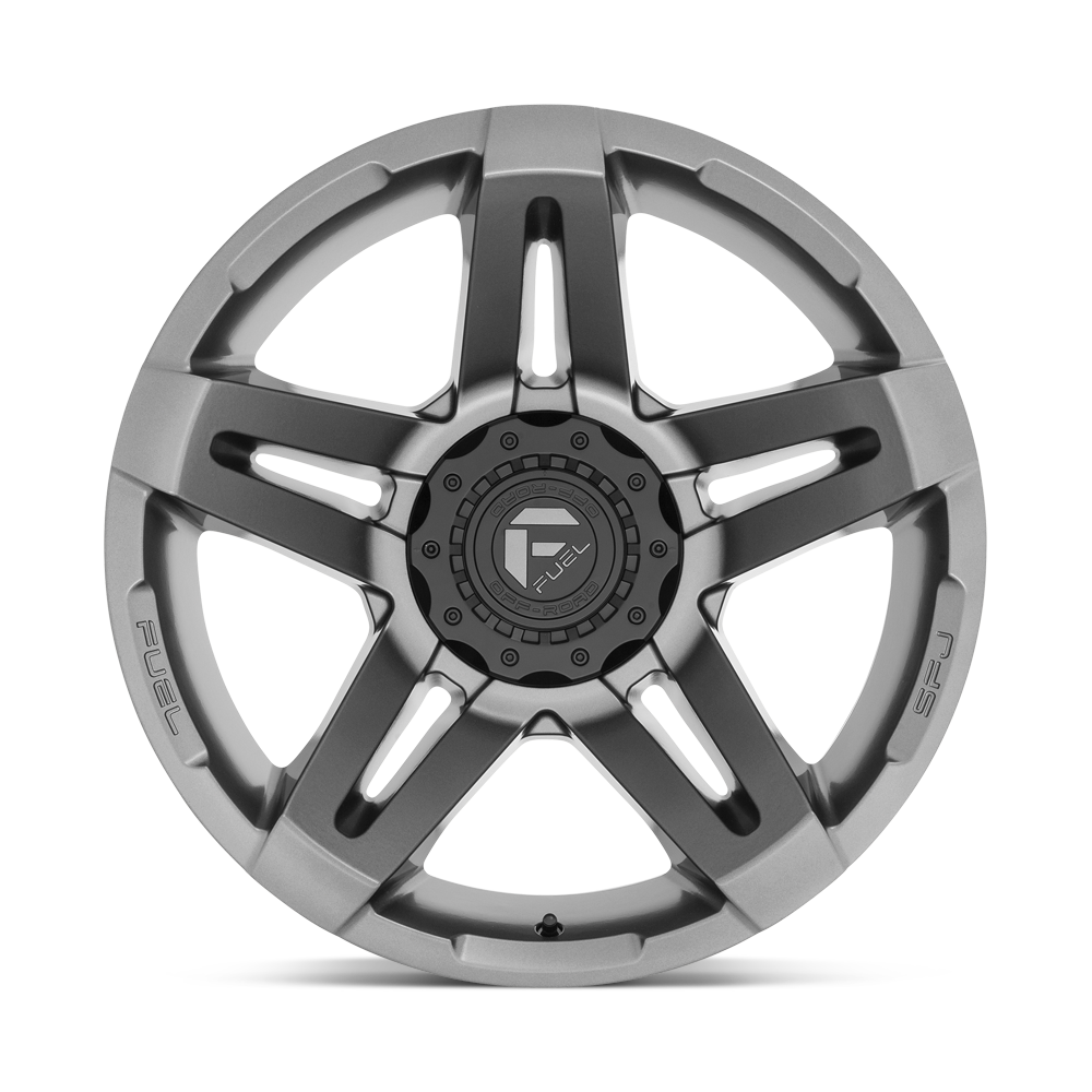 Fuel Wheels D764 SFJ 20x10 Matte Gunmetal -18mm ET 71.5mm CB Custom BP