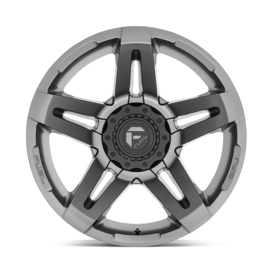 Fuel Wheels D764 SFJ 20x10 Matte Gunmetal -18mm ET 71.5mm CB Custom BP