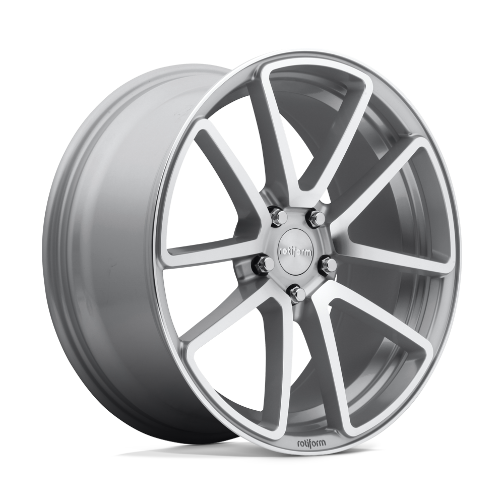 Rotiform R120 SPF 19x8.5 Gloss Silver Machined 45mm ET 66.56mm CB 5x112