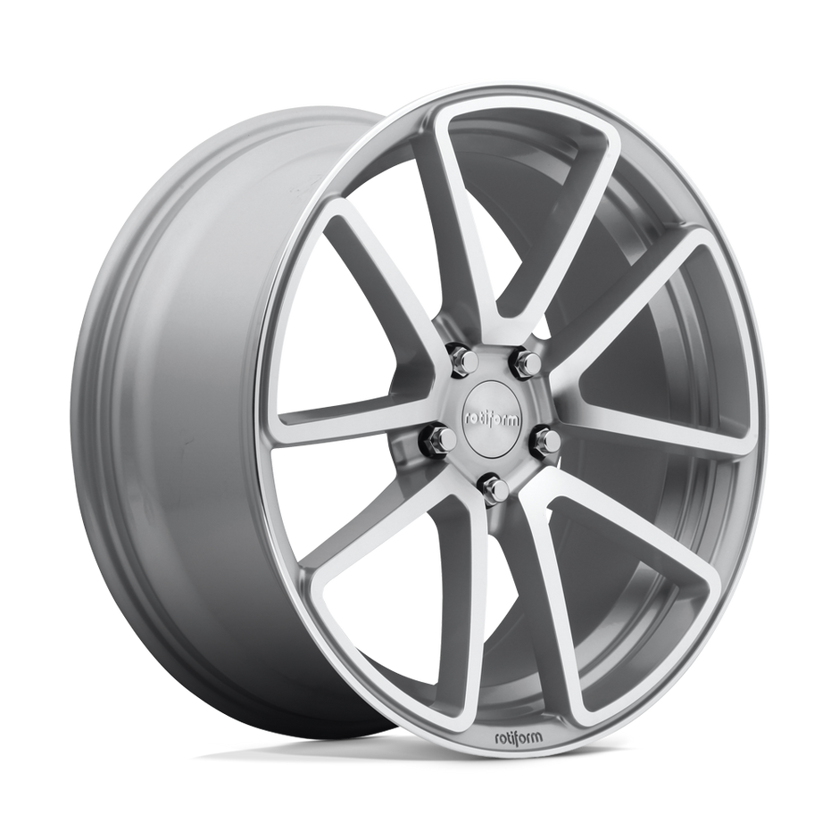 Rotiform R120 SPF 19x8.5 Gloss Silver Machined 45mm ET 66.56mm CB 5x112