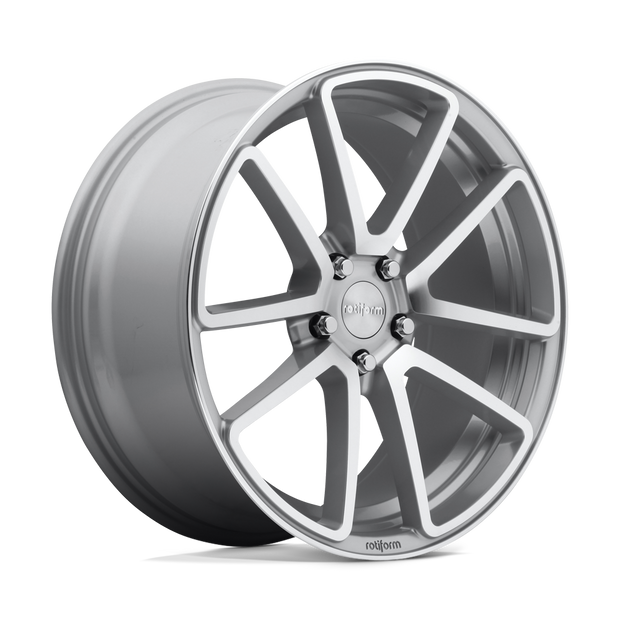 Rotiform R120 SPF 18x8.5 Gloss Silver Machined 45mm ET 66.56mm CB 5x112