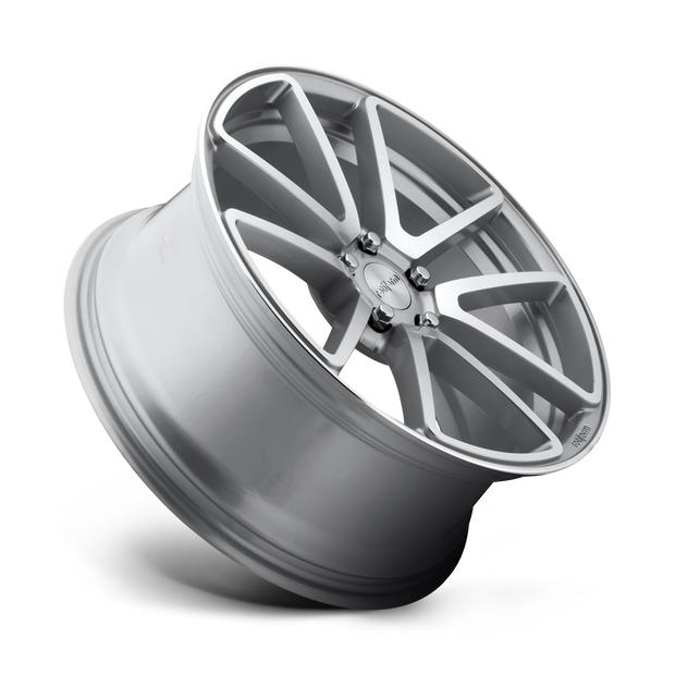 Rotiform R120 SPF 18x8.5 Gloss Silver Machined 45mm ET 66.56mm CB 5x112