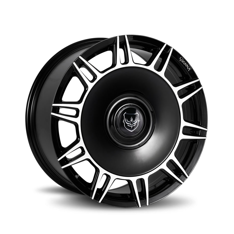 Gianna Wheels Splendido 20x9 Gloss Black Machined Lip wheel