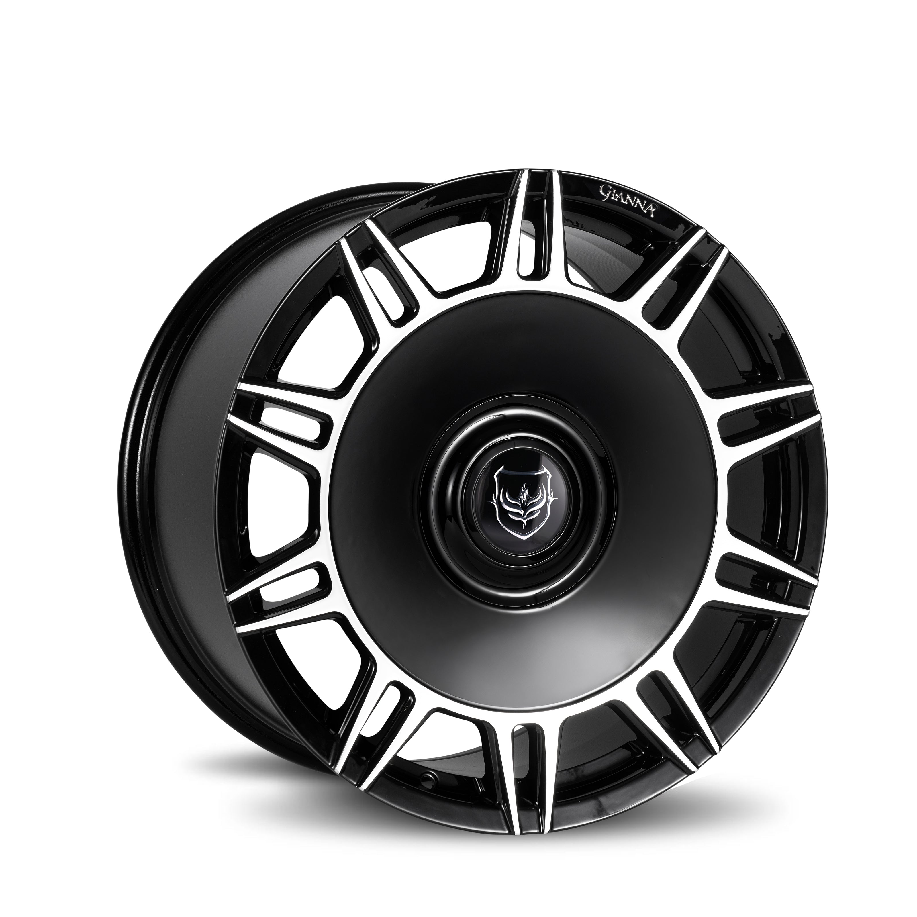 Gianna Wheels Splendido 20x10.5 Gloss Black Machined Lip wheel