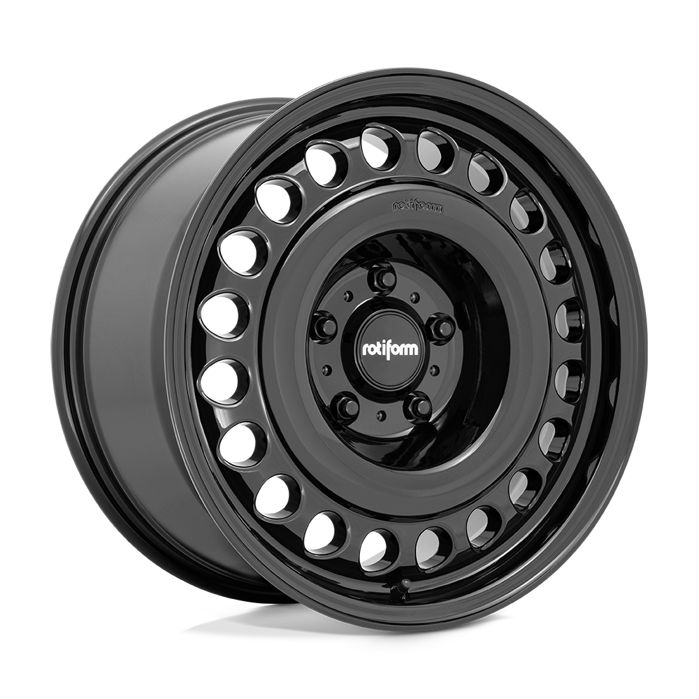 Rotiform R191 STL 17x9 Gloss Black 0mm ET 106.1mm CB 6x139.7