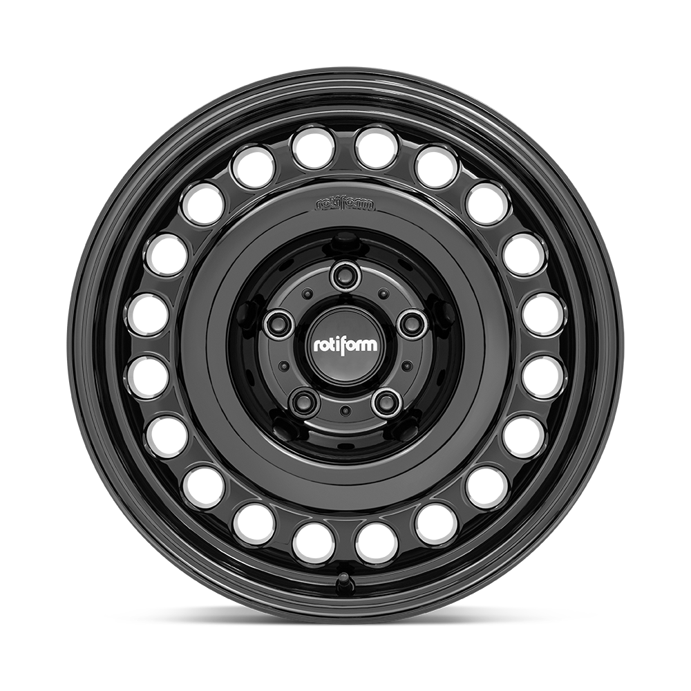 Rotiform R191 STL 17x9 Gloss Black 0mm ET 106.1mm CB 6x139.7