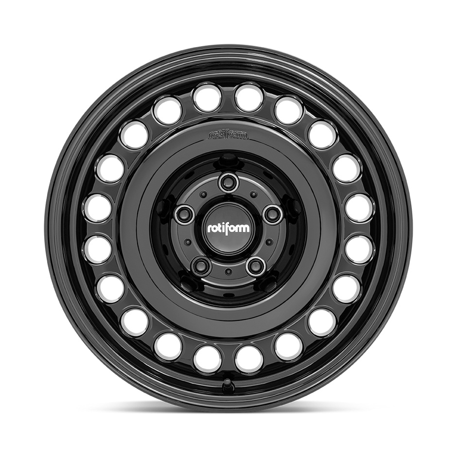 Rotiform R191 STL 17x9 Gloss Black 0mm ET 106.1mm CB 6x139.7