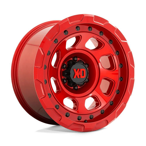 XD Wheels XD861 Storm 20x10 Candy Red -18mm ET 106.1mm CB 6x139.7 wheel