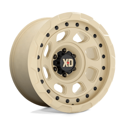 XD Wheels XD861 Storm 17x9 Sand -12mm ET 71.5mm CB 5x127 wheel
