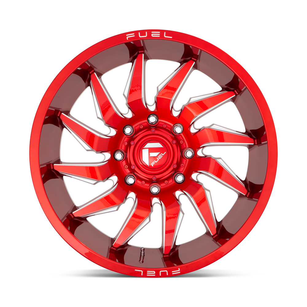 Fuel Wheels D745 Saber 20x10 Candy Red Milled -18mm ET 125.1mm CB 8x170