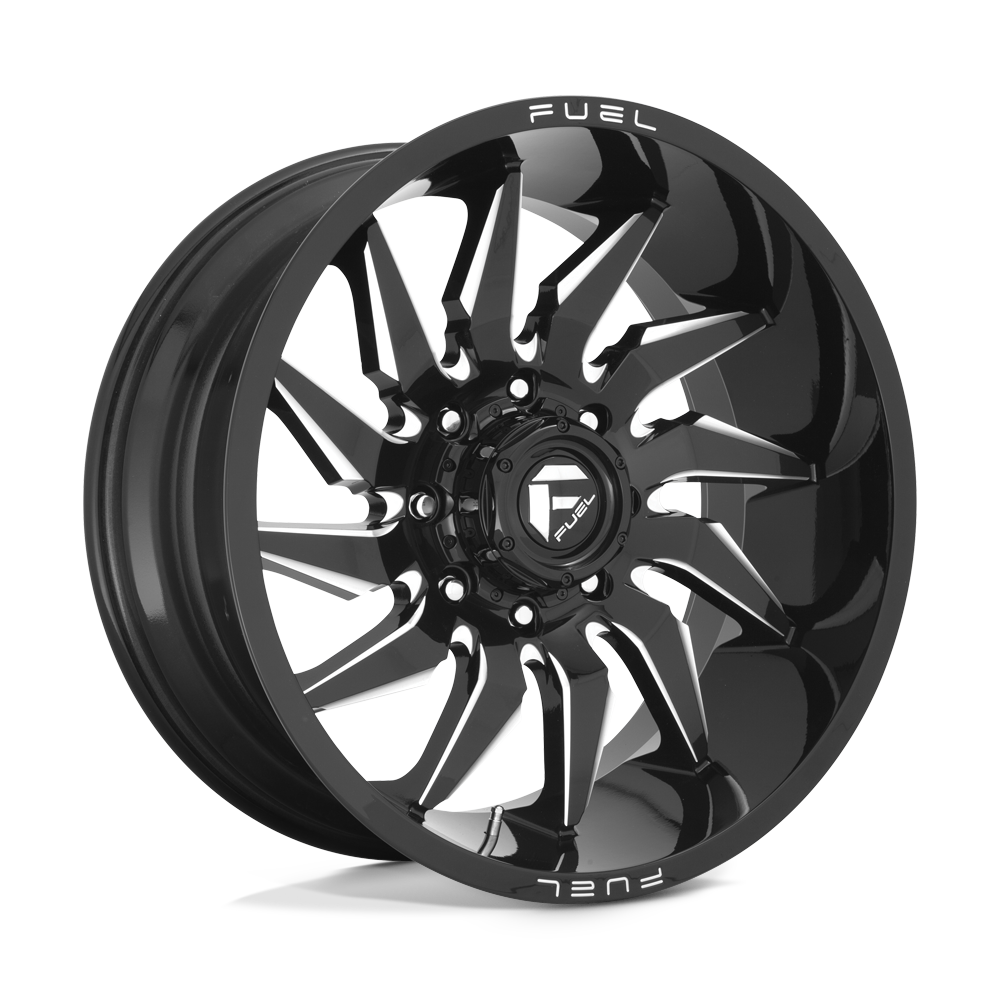 Fuel Wheels D744 Saber 20x10 Gloss Black Milled -18mm ET 110.1mm CB 5x150