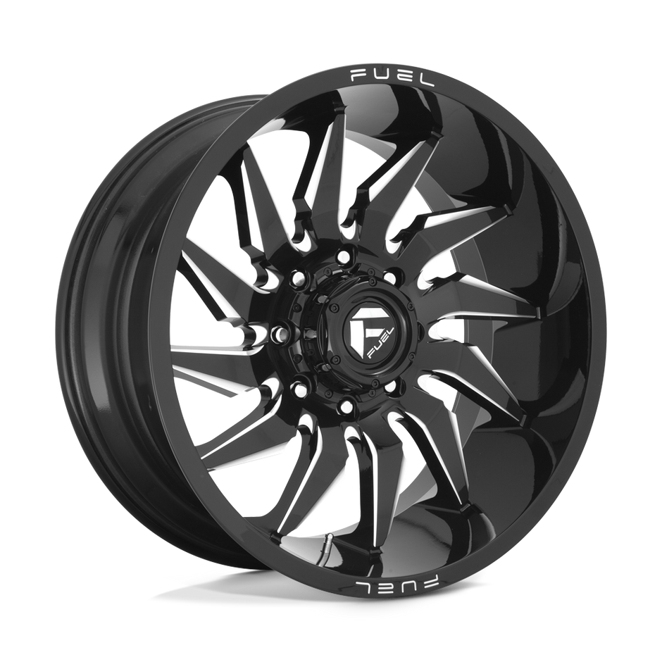 Fuel Wheels D744 Saber 20x10 Gloss Black Milled -18mm ET 110.1mm CB 5x150