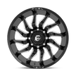 Fuel Wheels D744 Saber 20x10 Gloss Black Milled -18mm ET 110.1mm CB 5x150