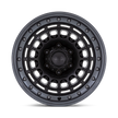 Black Rhino Hard Alloys BR014 Sahara 17x9 Matte Black w/Gunmetal Lip 0mm ET 71.5mm CB 5x127
