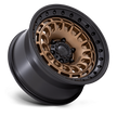 Black Rhino Hard Alloys BR014 Sahara 17x9 Matte Bronze w/Gloss Black Lip 0mm ET 71.5mm CB 5x127
