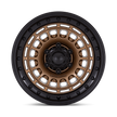 Black Rhino Hard Alloys BR014 Sahara 17x9 Matte Bronze w/Gloss Black Lip 0mm ET 71.5mm CB 5x127