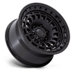 Black Rhino Hard Alloys BR014 Sahara 17x9 Matte Black w/Gloss Black Lip 0mm ET 71.5mm CB 5x127