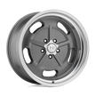 American Racing VN470 Salt Flat 17x9.5 Mag Gray w/Polished Barrel 13mm ET 5x120.65