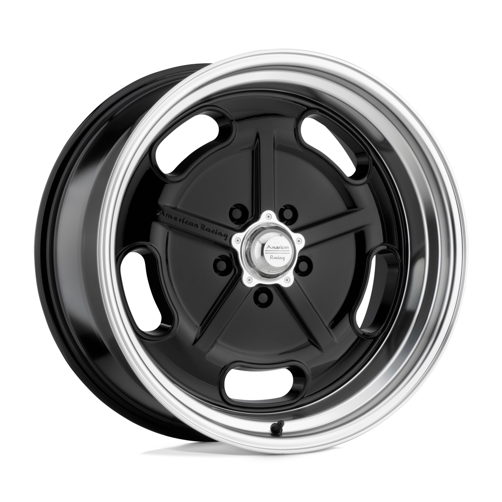 American Racing VN511 Salt Flat 22x8.5 Gloss Black w/Diamond Cut Lip 0mm ET 72.56mm CB 5x120.65