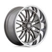U.S. Mags U139 Santa Cruz 20x10 Anthracite w/Diamond Cut Lip 6mm ET 72.56mm CB 5x120.65