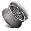 U.S. Mags U139 Santa Cruz 20x10 Anthracite w/Diamond Cut Lip 6mm ET 72.56mm CB 5x120.65