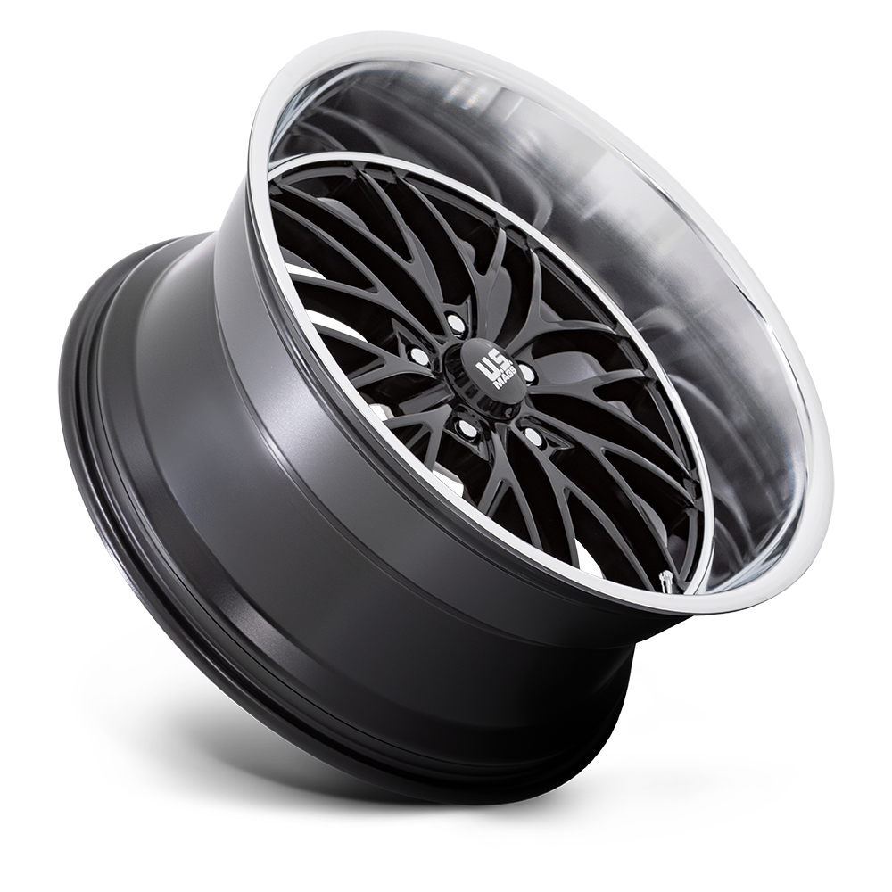 U.S. Mags U138 Santa Cruz 20x10 Gloss Black w/Diamond Cut Lip 6mm ET 72.56mm CB 5x120.65