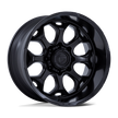Fuel Wheels FC862 Scepter 20x10 Blackout -18mm ET 71.5mm CB 5x127