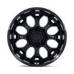 Fuel Wheels FC862 Scepter 20x10 Blackout -18mm ET 71.5mm CB 5x127