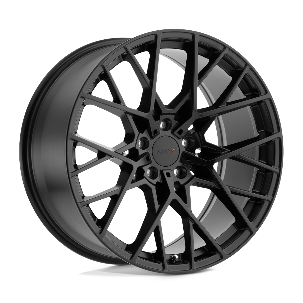 TSW Sebring 17x8 Matte Black 32mm ET 72.1mm CB 5x112