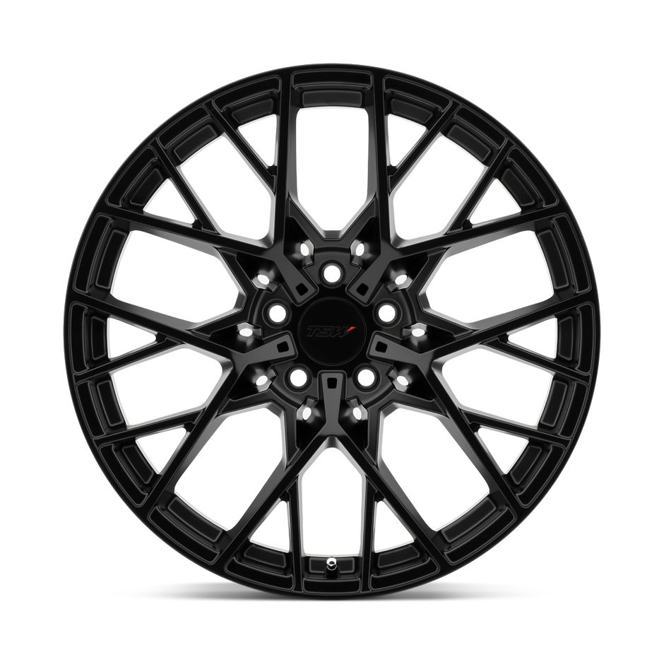 TSW Sebring 17x8 Matte Black 32mm ET 72.1mm CB 5x112