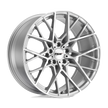 TSW Sebring 17x8 Silver w/Mirror Cut Face 32mm ET 72.1mm CB 5x112