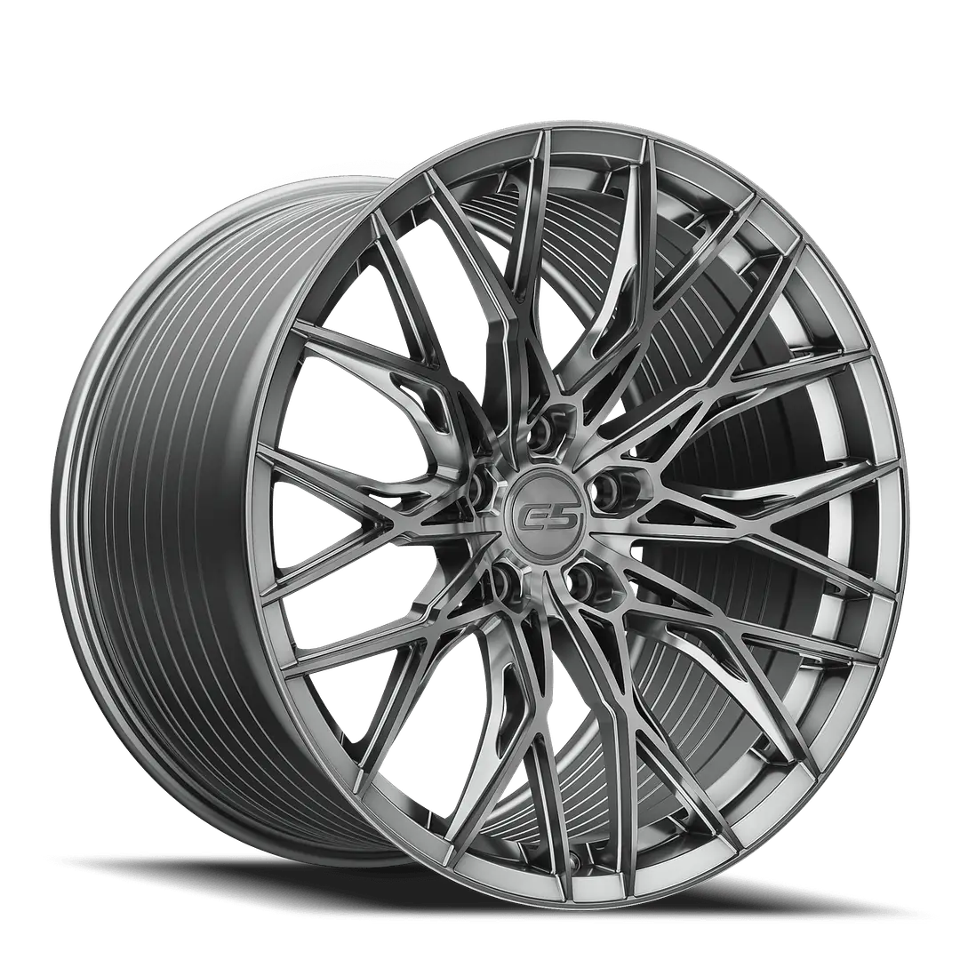 E5 Sebring 21x12 Titanium Brushed 52mm ET 66.9mm CB 5x120.65