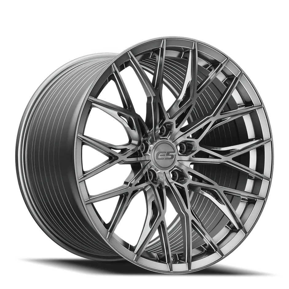 E5 Sebring 21x12 Titanium Brushed 52mm ET 66.9mm CB 5x120.65