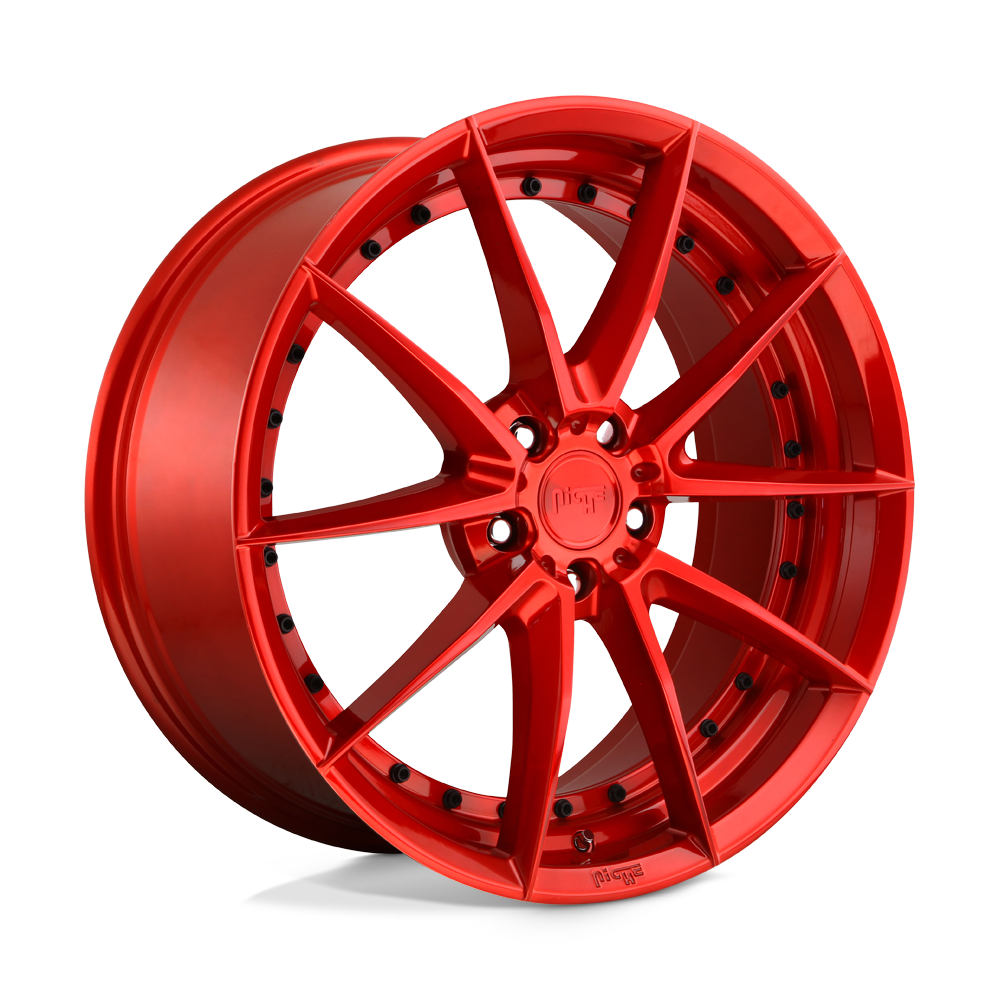 Niche M213 Sector 20x10.5 Candy Red 40mm ET 72.56mm CB 5x114.3