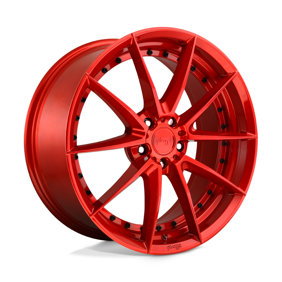Niche M213 Sector 20x10.5 Candy Red 40mm ET 72.56mm CB 5x114.3