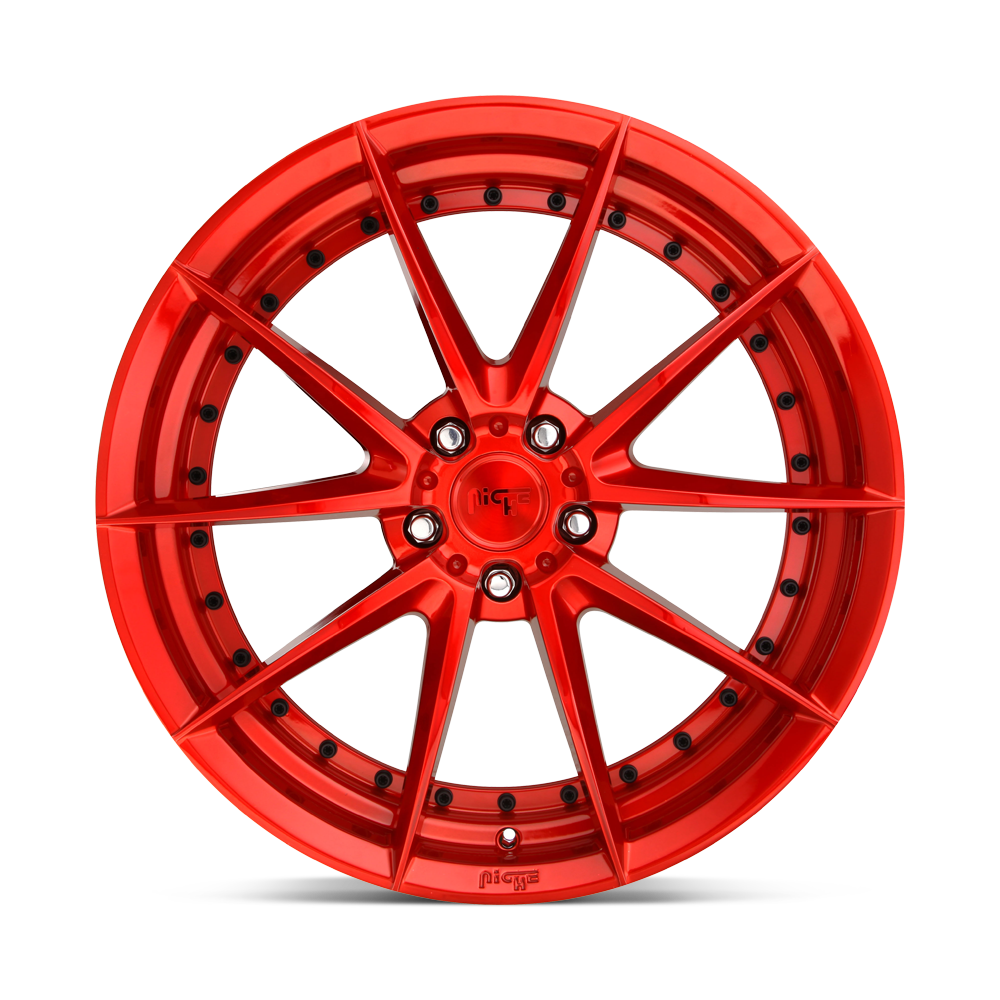 Niche M213 Sector 20x10.5 Candy Red 40mm ET 72.56mm CB 5x114.3