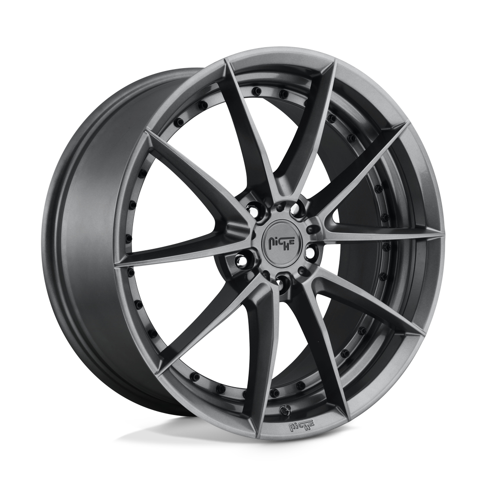 Niche M197 Sector 19x8.5 Gloss Anthracite 35mm ET 72.56mm CB 5x114.3