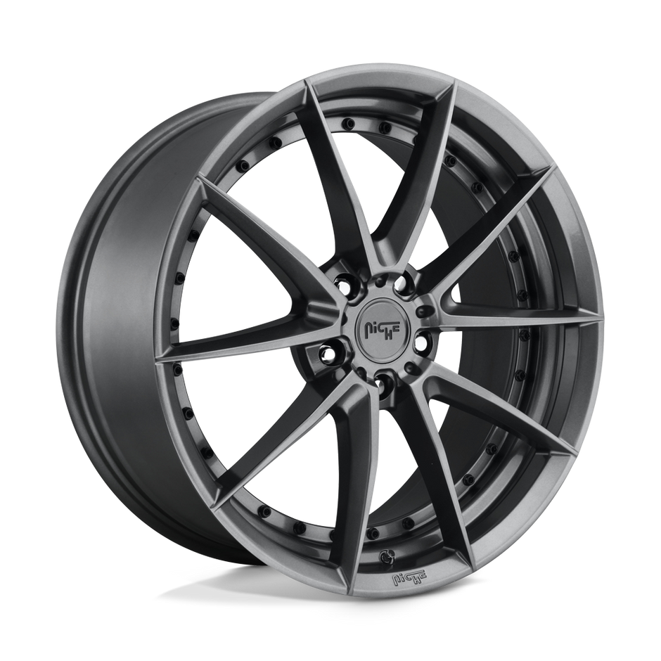 Niche M197 Sector 19x8.5 Gloss Anthracite 35mm ET 72.56mm CB 5x114.3